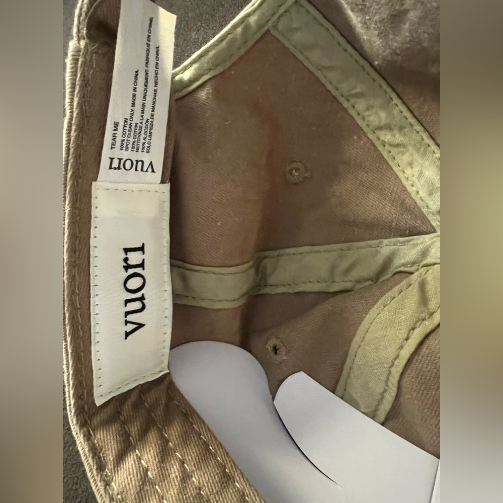 Vuori Beige Strapback Cap - image 4